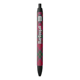 Stylo Noir Clan MacDougall Tartan