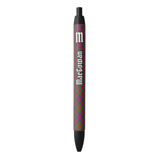 Stylo Noir Clan MacGowan Tartan (devant Vertical)