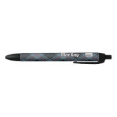 Stylo Noir Clan MacKay Blue Tartan (Bas)