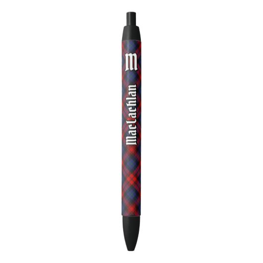 Stylo Noir Clan MacLachlan Tartan (devant Vertical)