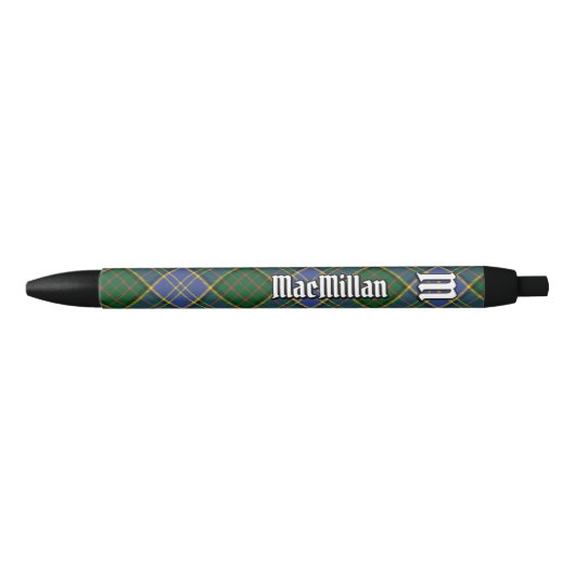 Stylo Noir Clan MacMillan Chasse Tartan (Devant)