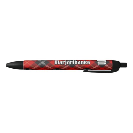 Stylo Noir Clan Marjoribanks Tartan (Bas)