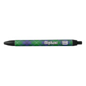 Stylo Noir Clan Oliphant Tartan (Devant)