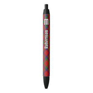 Stylo Noir Clan Robertson Tartan