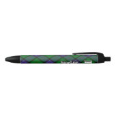 Stylo Noir Clan Sinclair Chasse Tartan (Haut)
