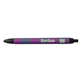 Stylo Noir Clan Wardlaw Tartan (Devant)
