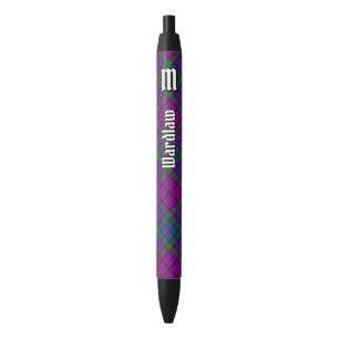 Stylo Noir Clan Wardlaw Tartan