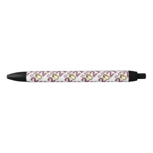 Stylo Noir Classe De 2021 Classe Ring (Maroon)
