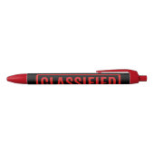 Stylo Noir Classé Noir (Haut)