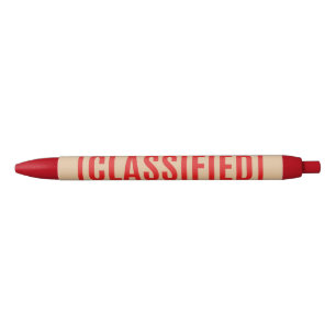 Stylo Noir Classifié
