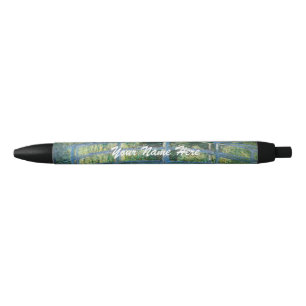 Stylo Noir Claude Monet - Bassin aux Nymphéas, Harmonie Verte
