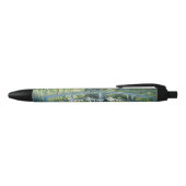 Stylo Noir Claude Monet - Eau Lily étang, Harmonie verte (Haut)