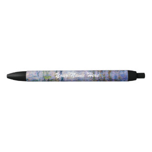 Stylo Noir Claude Monet - Lys d'eau