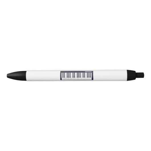 Stylo Noir Clavier de musique électronique d'impression (Devant)