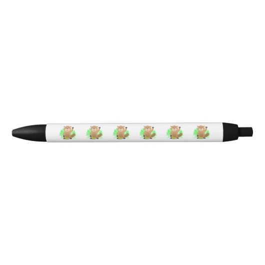 Stylo Noir Clipart de Mole (Devant)