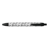 Stylo Noir Clowns Noir Blanc (Dos)
