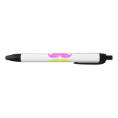 Stylo Noir CMY Mustaches (style presse-lettres) (Bas)