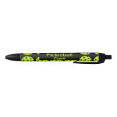 Stylo Noir Coach Pickleball Jaune (Bas)