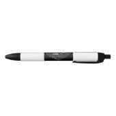 Stylo Noir Coeur végétalien d'amour (Bas)