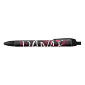 Stylo Noir Coeurs de danse (Haut)