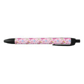 Stylo Noir Cœurs doux célébrant partout (Bas)