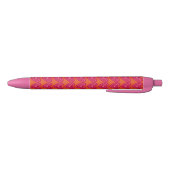 Stylo Noir Coeurs liés (Bas)