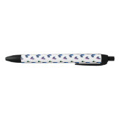 Stylo Noir Coeurs spatiaux (Bas)