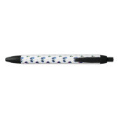Stylo Noir Coeurs spatiaux (Dos)