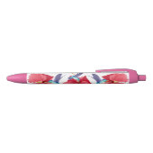 Stylo Noir Colibri bleu et vert (Haut)