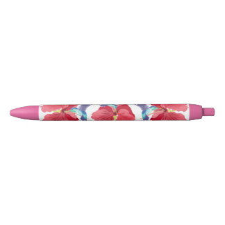 Stylo Noir Colibri bleu et vert