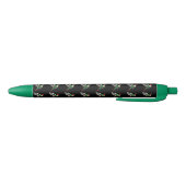 Stylo Noir Colibri vert (Bas)