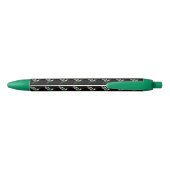 Stylo Noir Colibri vert (Dos)