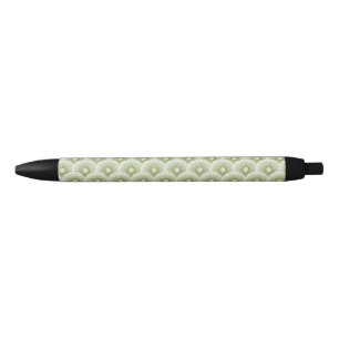 Stylo Noir Collage photo moderne tendance Green Sea Urchin