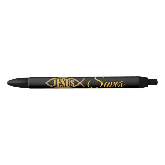 Stylo Noir Collection de cadeaux de foi - (Devant)
