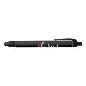 Stylo Noir Collection de cadeaux de foi - (Haut)