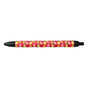Stylo Noir Collection de fruits assorés Thunder_Cove