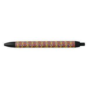 Stylo Noir coloré