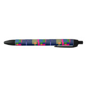 Stylo Noir Composition d'œuvre d'art abstraite  (Bas)