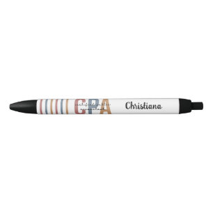 Stylo Noir Comptable Public Certifié CPA Retro