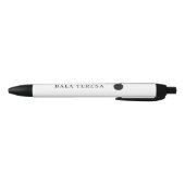 Stylo Noir Conception Apple Enseignant Moderne Mignonne (Bas)
