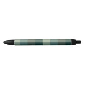 Stylo Noir Conception carreaux vichy vert (Devant)