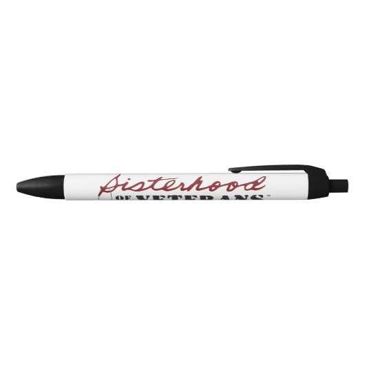 Stylo Noir Conception de fierté militaire des sœurs de vétéra (Haut)