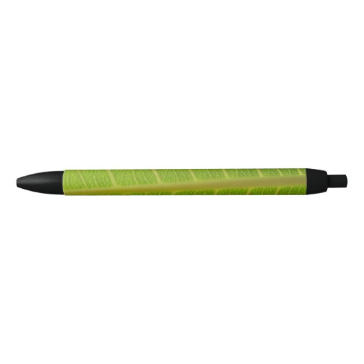 Stylo Noir Conception de la feuille verte (Devant)