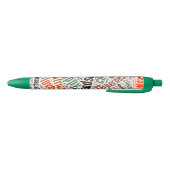 Stylo Noir Conception de mots positifs (Bas)