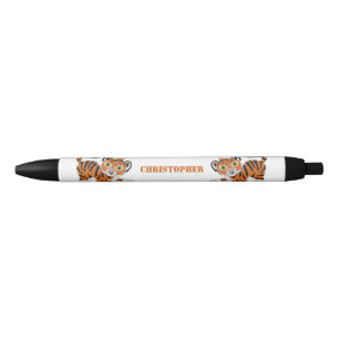 Stylo Noir Conception de tigre