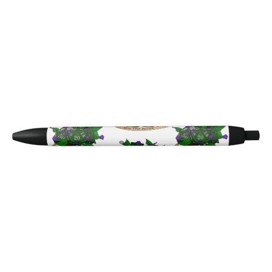 Stylo Noir Conception des dés des Rangers (Devant)