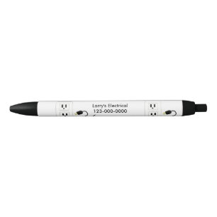 Stylo Noir Conception d'ingénieur électricien