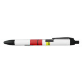 Stylo Noir Conception géométrique (Haut)