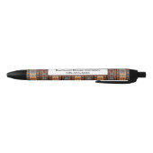 Stylo Noir Conception sud-ouest Adobe Grey Brown Tribal Motif (Bas)