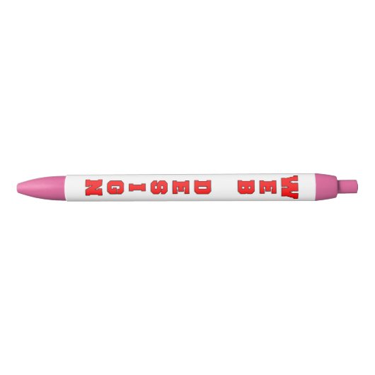 Stylo Noir Conception Web (Devant)